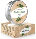 Baume à l'huile d'arbre de thé Chamuel - Tout naturel - Grande crème pour l'eczéma apaisant, Psoriasis, Rashes, Jock Ditch, Insect Bites, Folliculite, Acné, Itches, Talons craqués, Cuticules, Saddle Sores et plus!