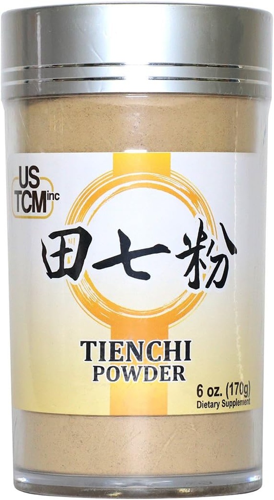 100% reines Tienchi Pulver Pseudoginseng Notoginseng Sanqi Pulver Tienchi Ginseng Pulver ✔ identifiziert 120mesh (6oz)