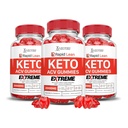 Justified Laboratories (3 Pack Rapid Lean Keto ACV Gummis Extreme 2000MG Rapid Lean Keto Gummies Apfelessig geformt mit Granatapfelsaft Pulver B12 Vegan Non GMO 180 Gummys