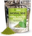 Maxx Herb Organic Nopal Cactus Powder, für gesunde Verdauung & Immununterstützung, hoch in Diät-Faser, Calcium & Vitamin C, Vegan, Non-GMO und Gluten kostenlos - 12 Oz Bag