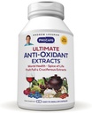 ANDREW MOINSMAN Ultimate Anti-Oxidant Extraits 360 Capsules - Mélange concentré d'extraits standardisés. Polyphénols naturellement protecteurs, extraits de légumes frais et crucifères. Aucun additif