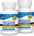 North American Herb & Spice Super Strength Oreganol P73 - Pack of 2, 60 Softgels - Immunsystemunterstützung - Vegan Friendly Wild Oregano - Non-GMO - 120 Total Servings