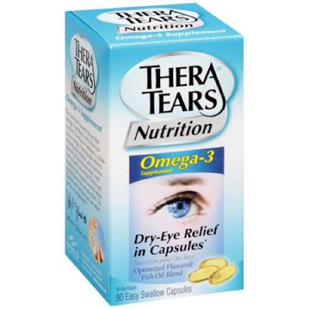 Theratears Nutrition Omega-3 Supplement 90 Kapseln