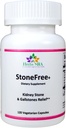 StoneFree Kräuterergänzung - Natürliche Unterstützung für Nieren und Gallensteine - Chanca Piedra, Kaliumcitrat, Apfelessig