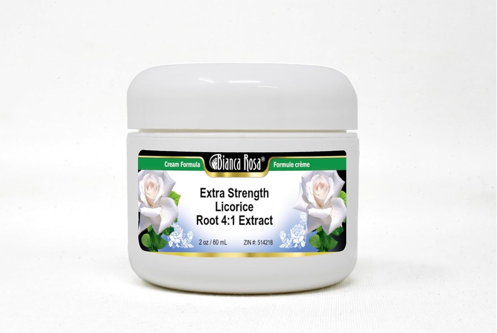 Racine de réglisse extra-forte 4:1 Crème d'extrait (2 oz, ZIN: 51218)