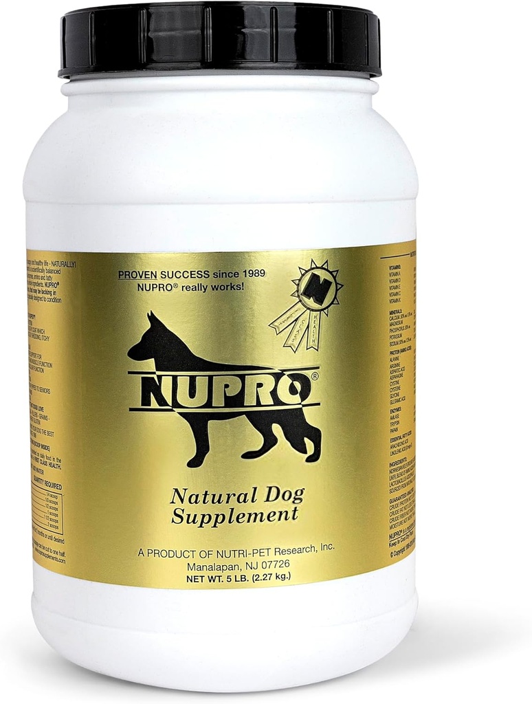 Nutri-Pet Research Nupro's Dog Supplement, 5-Pound. Verpackt von Ilios