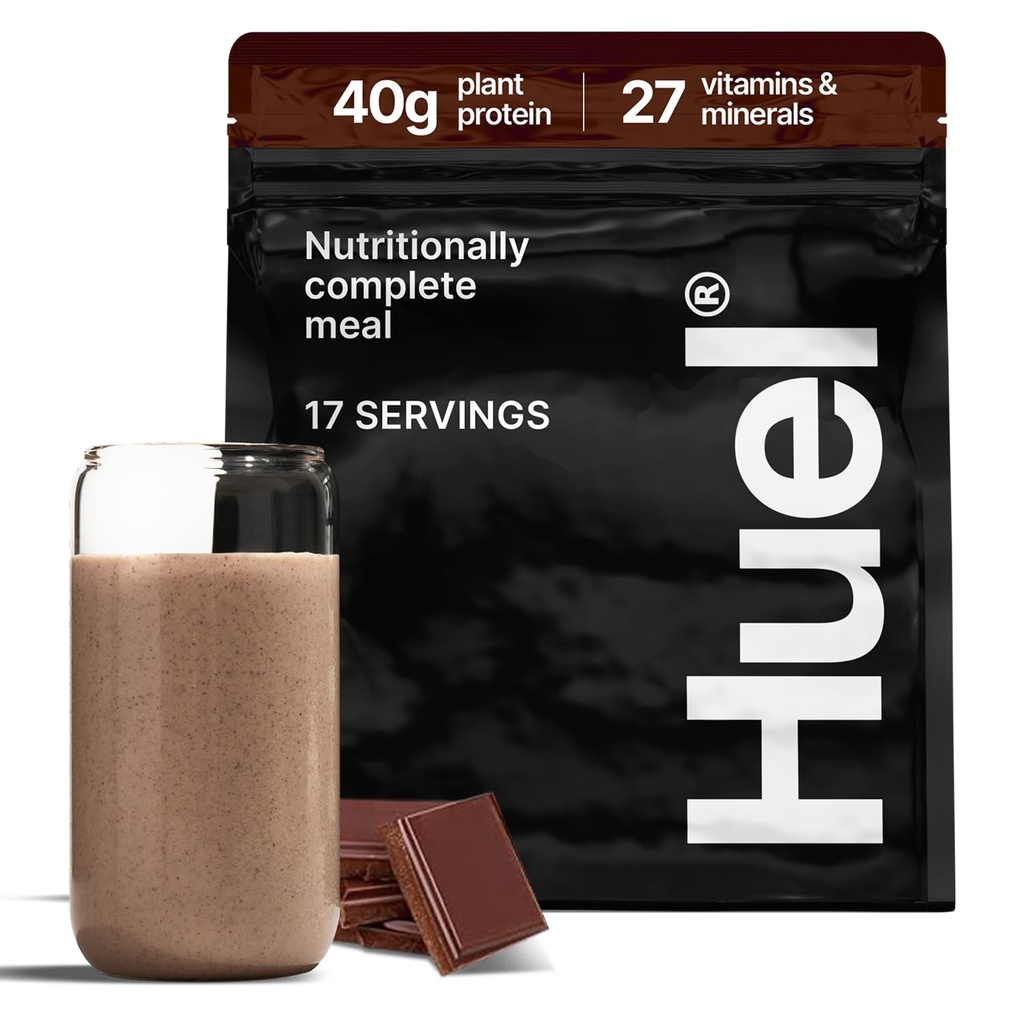 Huel Édition noire au chocolat 40g Poudre de protéines véganes