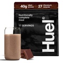 Huel Black Edition | Chocolate 40g Vegan Protein Pulver | Nutritionally Complete Meal | 27 Vitamine und Mineralien, Glutenfrei | 17 Servierungen