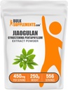 BulkSupplements.com Jiaogulan Extract Powder - Gynostemma Pentaphyllum, Jiaogulan Powder, Gynostemma Extract - Vegan & Glutenfrei, 500mg pro Servierung, 250g (8.8 oz) (Pack mit 1)