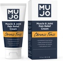 MUJO Chronische Tonic Muscle & Joint Pain Relief Cream - Fast-Acting, lang anhaltende organische Inhaltsstoffe - Tief eindringend für Arthritis/Sprains - 3 fl oz