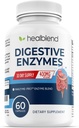 healblend Digestive Health Enzym Blend Supplement: Fortgeschrittenes Enzym mit Probiotika - 60 Kapseln (1)