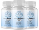 Official... 3 Pack - NeuroBoost IQ Brain Supplement - Maximum Strength NeuroBoost IQ Mind Advanced Formula with Fish Oil, Ginkgo Biloba - Neuro Boost IQ Supplement Reviews (180 Capsules)