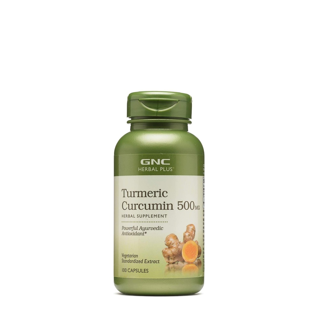 GNC Herbal Plus - Curcumine curcuma 500mg 100 gélules