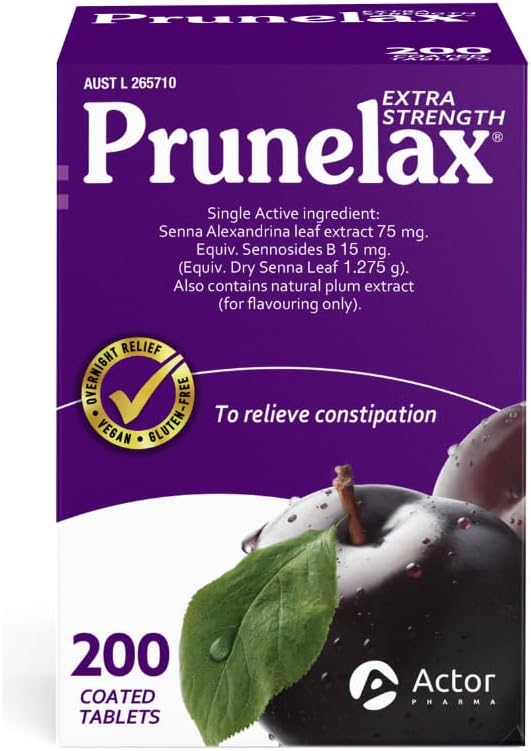 Prunelax 200 Tabletten Exklusive Größe