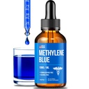 Methylene Blue Drops 1% USP Grade Third Party Lab Tested - USA Made - Formaldehyde Free, Increased Absorption, Blue Methylene Supreme Supplement for Humans, Methane Azul De Metileno Para Humanos (2oz)