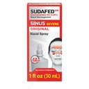 Sudafed Sinus Severe Original Nasal Spray, 12 Hour Nasal Spray Decongestant für schnelle, leistungsfähige Congestion Relief Aufgrund von Kälte oder Allergien, Oxymetazolin HCl .05% Nasenspray, 1 fl. oz