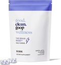 gut.clean.goop Wellness Die Gehirn Boost Tägliche Chews | Nahrungsergänzung für Energie und Fokus | L-theanine & Caffe Latte Flavored | Brain Booster mit Nootropics | Paket von 30 Chews | Vegan