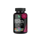 Multi Collagen Hair Pills - Biotin 10.000mcg, Keratin & Hyaluronsäure - Haarwachstum - Haar Haut und Nägel Vitamine & DHT Blocker - Vitamin E Folsäure Kürbis Seed MSM, Saw Palmetto 60 Vegan Kapseln