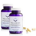 Relumins L-Glutathion Complex 1650mg - Support antioxydant avec acide alpha lipoïque, NAC, L-méthionine, vitamine E, supplément de santé de la peau, fabriqués aux États-Unis - 90 Capsules végétariennes x 2 bouteilles