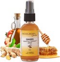 Mickelberry Gardens Immune Support Ginger Honey Spray – Shots et sirop de gingembre biologique pour stimuler l'immunité, la santé digestive et le bien-être – 2 Oz