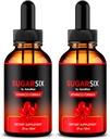 NutraRize (2 Pack) SugarSix Drops, offizielle Zucker Sechs flüssige Formel, alle natürlichen Unterstützung für stabile und gesunde Levels, Premium Dropper gute Zirkulation, Zucker Six Review (60 Portionen)
