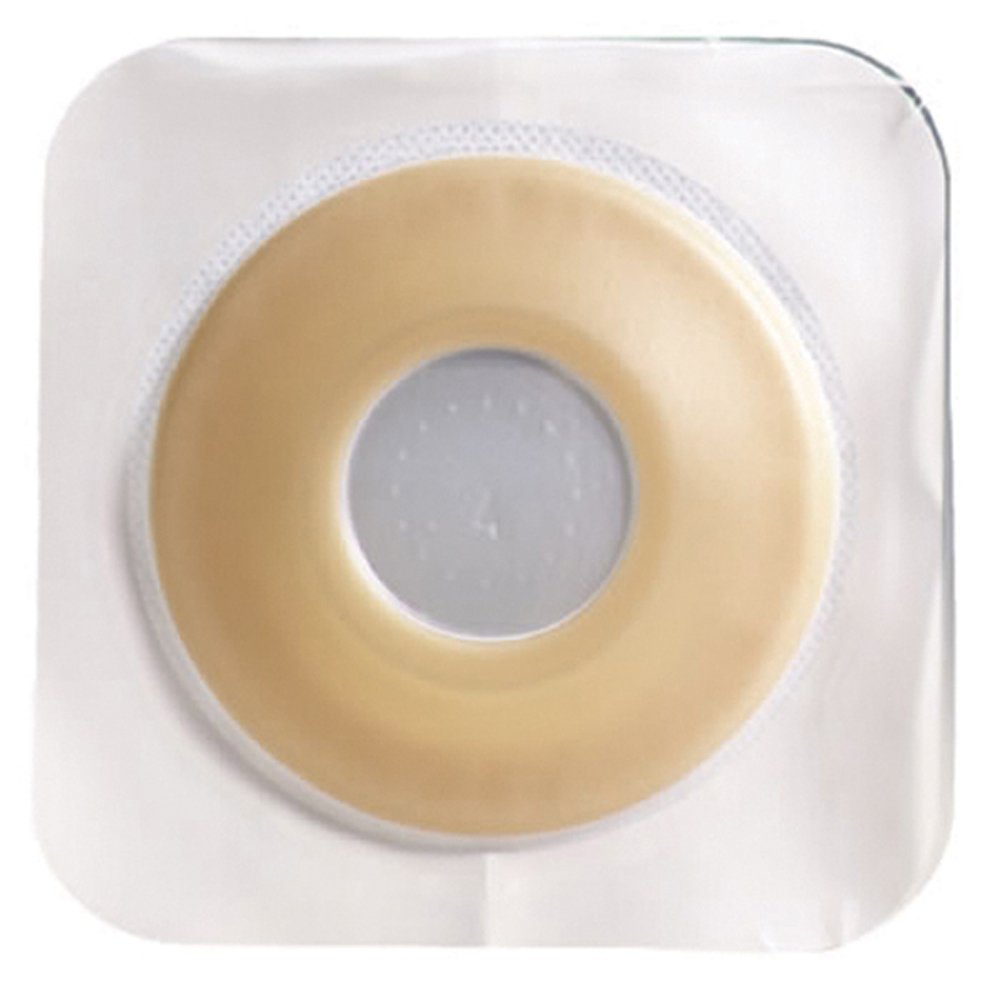ConvaTec 413187 SUR-FIT Natura Two-Piece Durahesive Skin Barrier mit Convex-IT Technologie, Pre-Cut, Tape Collar, Weiß, 2-1/4" Flansch, 1-3/4" Stoma Öffnung, 10er Pack