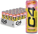 Cellucor C4 Performance Consommation d'énergie ÉTARBURST Fraise de sucre zéro sucre carboné Énergie pré-entraînement 200mg Caféine avec Beta Alanine