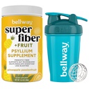 Poudre Super Fibre Bellway + Fruits, Ananas Passion Fruit Shaker Bouteille