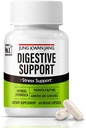 JungKwanJang Digestive Wellness Support - Papain 400mg, American Ginseng 143mg, Bromelain 400mg, Gut Health Supplement für Verdauungskomfort und Nährstoffabsorption, 60 Kapseln für Männer und Frauen