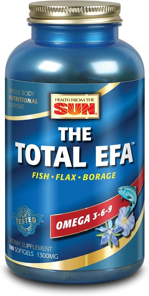 La santé du soleil L'EPT total, 180 Softgels