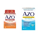 AZO Bladder Control with Go-Less Daily Supplement aide à réduire l'urgence occasionnelle et l'équilibre féminin complet probiotiques quotidiens pour les femmes