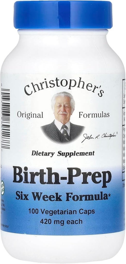 Dr. Christopher's Birth Prep - 100 Vegetarische Kapseln