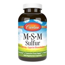 Carlson - M-S-M Sulfur, 1000 mg - Überlegene Bioverfügbarkeit, Gemeinsame Funktion, Connective Tissue Support & Healthy Skin, 300 vegetarische Kapseln
