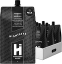 HTWO Nightlyfe Erholung, 16.9oz Premium-Hydrogen Infused Wasser mit Elektrolyten, Vitaminen und Mineralien, 12-Pack, Funktionelle Hydration-Packets für Erholung & Mental Clarity, Sugar Free
