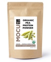 Certified Organic US Grown Pea Protein I 80% I Batch Tested für Heavy Metals I 1 LBS I Packaged Daily