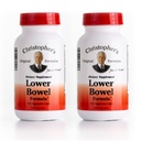 Christopher's Original Formulas Lower Bowel Cleanse Formula Capsules - Kräuter Laxative Colon Cleanse und Gut Cleanse 100 ct. - Paket von 2