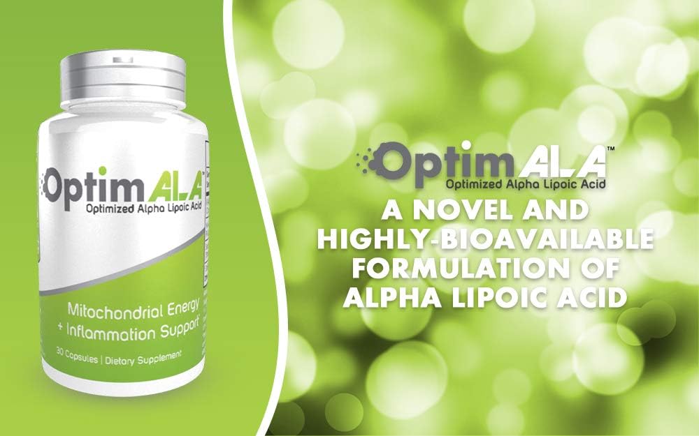 OptimALA Kapseln | Optimierte Alpha-Liponsäurekapseln | 30 Zähler