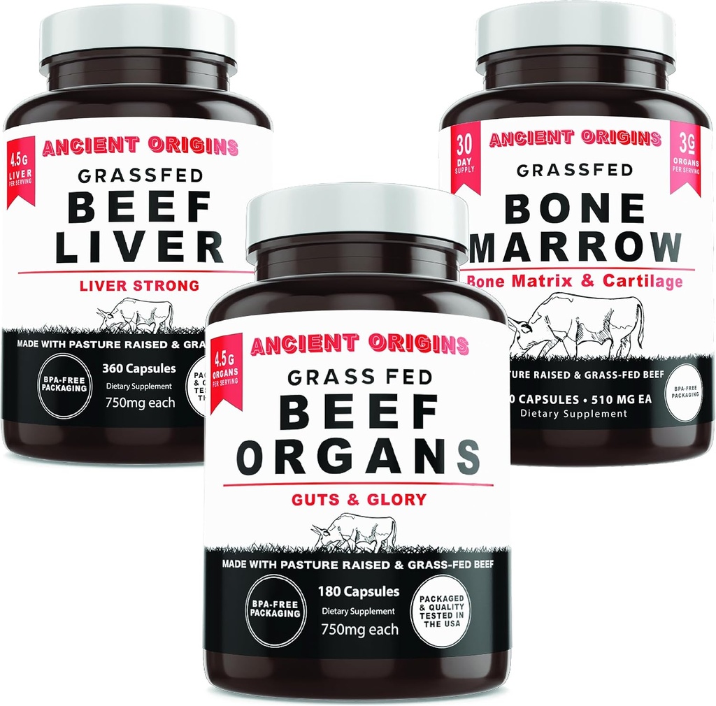 Ancient Origins Starter Pack: Gras Fed Liver, Orgel und Marrow