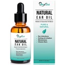 Natürliche Mullein Ear Wax Entfernung Öl & Reiniger mit Knoblauch | Schmerz & Earache Tropfen | Earwax Weichspüler, Moisturizer & Allergie beruhigend | Tinnitus, Juckreiz, Ringen, Infektionen & Clogged Ohren