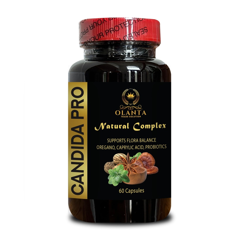 Candida PRO - Schwarze Walnuss, Wormwood, Probiotika Verdauungsgesundheit, unterstützt Entgiftung für natürliche Candida Cleanse - 1 Flasche