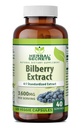 Herbal Secrets Bilberry Extract 300 Mg | 4:1 Extrakt (3600 mg Äquivalent) | Veggie Kapseln | Non-GMO | Glutenfrei | Made in USA (120 Count)