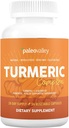 Paleovalley - Organic Turmeric Complex - Full Spectrum Organic Turmeric mit gesundheitsfördernden Superfoods - 56 Vegetarische Kapseln - Unterstützung Gelenke, Immunität, Gehirn und Herzgesundheit