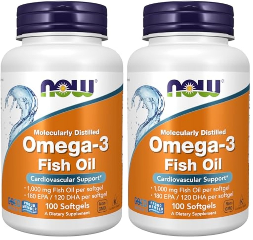 Nourriture Oméga-3-100 Softgels (paquet de 2)