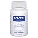 Pure Encapsulations Lutein & Zeaxanthin - unterstützt Gesamtvision* - hält Macular Pigment & Eye Health* - Antioxidans Support* - Vegan-Friendly & Non-GMO - 60 Kapseln