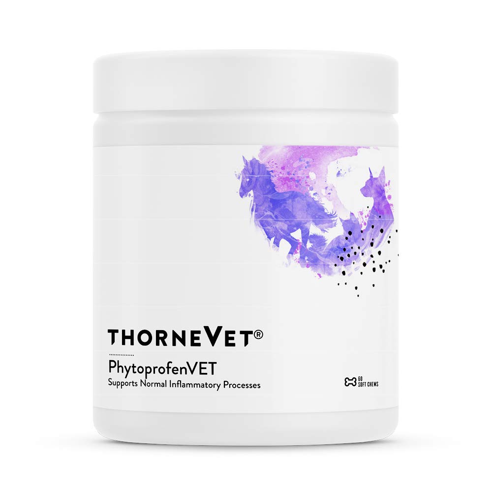 ThorneVET PhytoprofenVET – Entzündungsunterstützungsergänzung für Hunde & Katzen, 60 Soft Chews