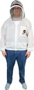Mann Lake Provent Beekeeping Jacket, Professional Grade Vented Bee Gear mit Self-Supporting Veil, Heavy-Duty Zippers, Eastic Wrist Openings, Verstärkte High-Wear Areas & Chest Pocket, Medium