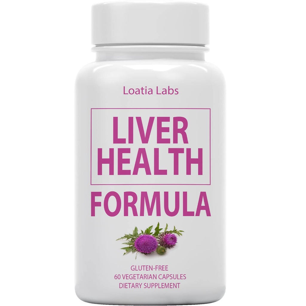 (2 Pack) Formule de santé du foie, nettoyage, détox, flush, réparation Fatty Liver Support, avec Artichaut, Thistle de lait, Dandelion, Beet, Berberine, Pure Natural Superstar Recherche, Supplément de capsules végétaliennes