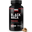 Force Factor Black Maca Root Vitality Supplement für Männer mit überlegener Absorption und Leistung, natürliche Maca Negra Extrakt, Fundamentals Series, 1000mg, 60 Kapseln