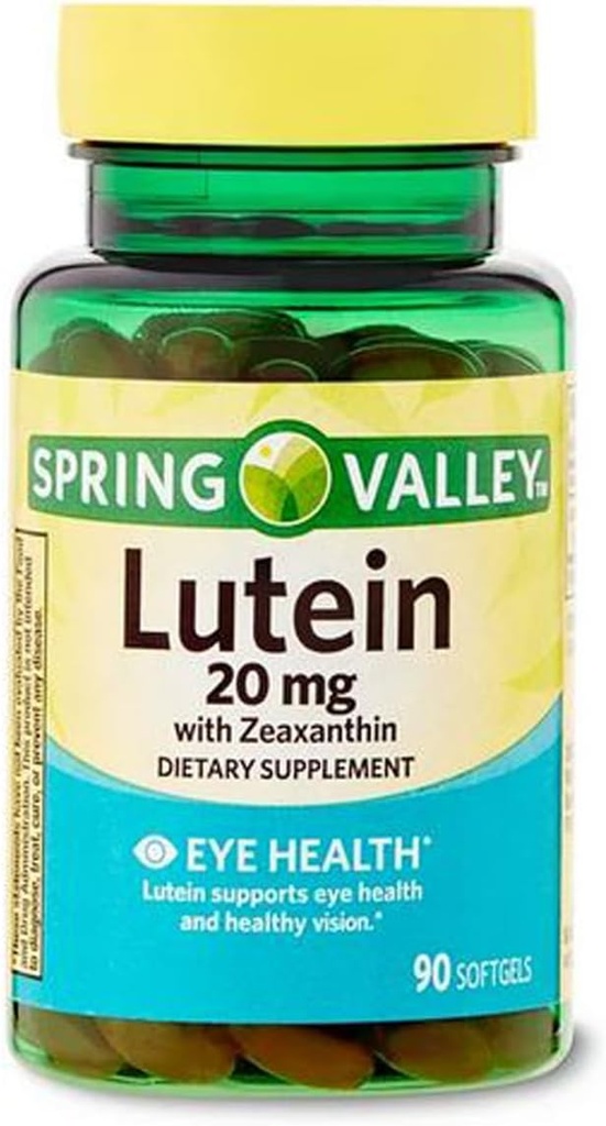 Lutein mit Zeaxnthin Nahrungsergänzungsmittel, 20 mg, 90 Graf