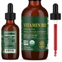 Global Healing Center - Vitamin B12 Sublingual 5000 MCG Organic Liquid Supplement, Methylcobalamin, Adenosylcobalamin, Hydroxo Long-Lasting Energy and Healthy Metabolism - Vegan B12 Vitamine (1 Oz)